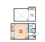 FIRST SQUARE B棟の間取り画像