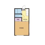 OSコーポの間取り画像