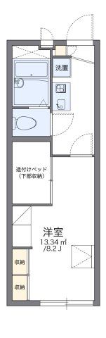 レオパレスといでの間取り画像