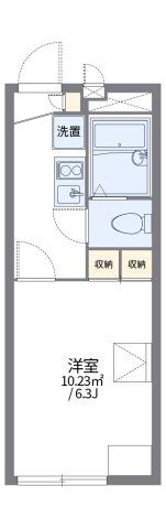 レオパレスペンディオの間取り画像