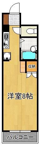 ル・メイヤー折尾の間取り画像
