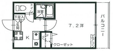 メゾン長束西の間取り画像