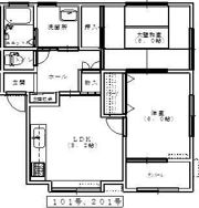 クレベールの間取り画像