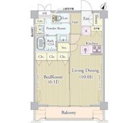 アンソレイユ氷川台の間取り画像