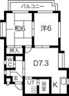 シャンピア花池の間取り画像
