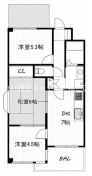 ココチフォレストrsの間取り画像