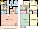 テラス 杉並区本天沼の間取り画像