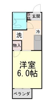 ジュネス阪本の間取り画像