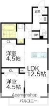 メゾンドソシオの間取り画像