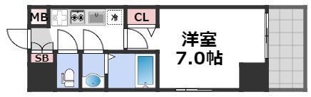 City Lux Namba Southの間取り画像