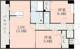 ロザリアンアベニュー南熊本の間取り画像