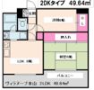 ヴィラヌーブ本山の間取り画像