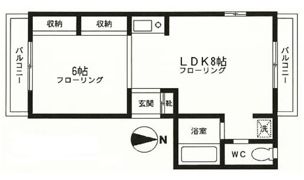 キャピタルプラザ新中野の間取り画像