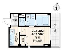 Maison de Cherieの間取り画像