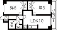 コーポ山陽の間取り画像