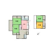 可部町勝木(1288-192)戸建ての間取り画像