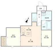 ポルク上河原の間取り画像