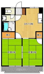 シャトレ上の原の間取り画像