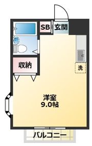 カメリア祐天寺の間取り画像