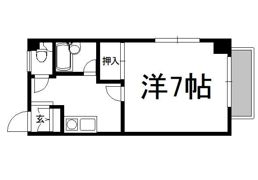 コーポ葉月の間取り画像