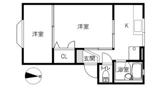 Doクレフォートイーストの間取り画像