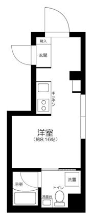レクス目黒の間取り画像