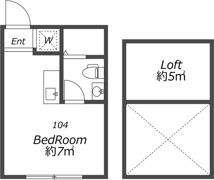 Apartmenthouse 足立舎人の間取り画像
