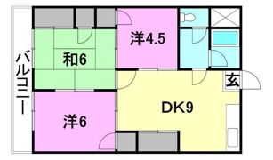 R3マンションの間取り画像