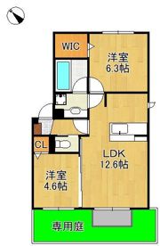 (仮称)D-ROOM別所町A棟の間取り画像