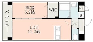 ウエルスの間取り画像
