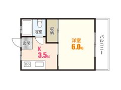 K・B・M長束の間取り画像