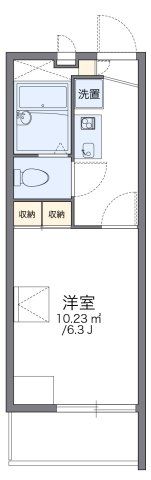 レオパレスフォーレストの間取り画像