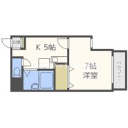 グレース肥後橋の間取り画像