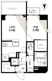 リストレジデンス上野黒門町の間取り画像