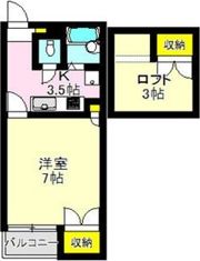 シティーパレス八千代の間取り画像