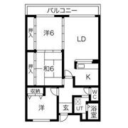 カルム千里山土井の間取り画像