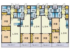 サンクレシア戸畑駅前Ⅱの間取り画像