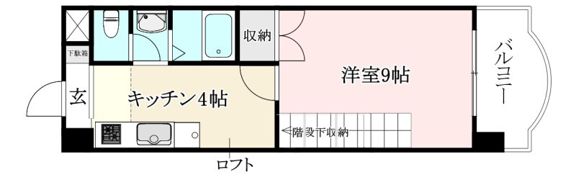 ロイヤルアネックス宮西の間取り画像