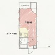 ロータリーマンション門真一番の間取り画像