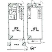 クリスタルブライト天満橋リバーサイドの間取り画像