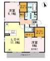 リヴェールFの間取り画像