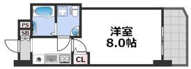 セレニテ桜川駅前プリエの間取り画像