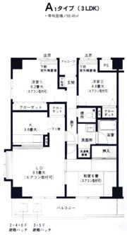 サニーコート壱番館の間取り画像