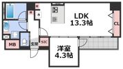 BRAVE常盤町Ⅱの間取り画像
