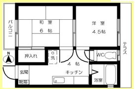 グリーンコーポ関前の間取り画像