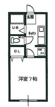 エスポワール大桑島の間取り画像