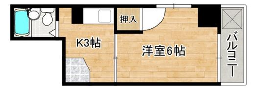 ウエストハイツの間取り画像