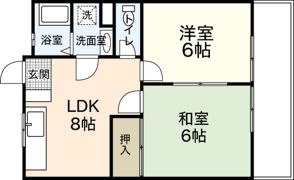 サンコーポ筒本の間取り画像