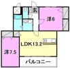 グランド・メゾンの間取り画像