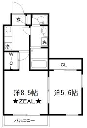 メゾン第2三池の間取り画像